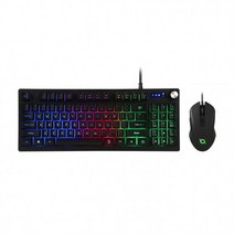 COX CKM600 게이밍 키보드 + 마우스 세트, 블랙, CKM600 콤보, 일반형