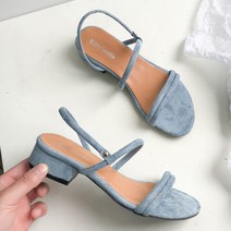 여성용 모던 심플 비치 스트랩 샌들