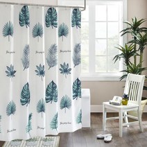 마켓감성 호텔스타일 욕실 샤워커튼 타입1 180 x 180 cm, 1개