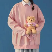 올어바웃 풀컬러 빅사이즈 루즈핏 임산부 맨투맨