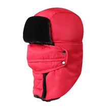 알럽핏 윈드 페이스 올가드 후드 넥워머, 레드