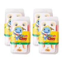 꼬마공룡 크앙만들기 클레이 4p, 빨강(토비), 50g