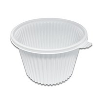 생활엔 탕용기 백색 왕대 220mm 3600ml, 50개입, 1개