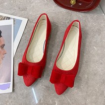 안다로미 더블리본 플랫슈즈