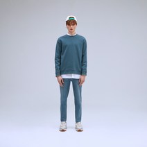 마인드브릿지 남성용 프리미엄 테이퍼드 밴딩 크롭 데님팬츠 MWDP0150