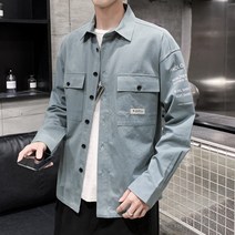 남성용 알럽홈 캐주얼 더블포켓 셔츠