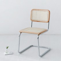 마켓비 POLIM 라탄 의자 2p, 내추럴