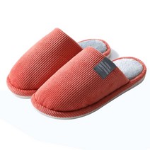 모던 소프트 쿠션 실내화, 오렌지, 1개