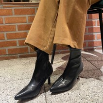 슈즈앤 스틸레토 앵클 삭스부츠 sn529