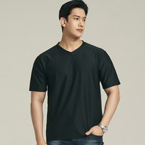 업클라스 남성용 브이넥 반 팔 티셔츠 b085hf