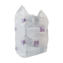 쓰리포 손잡이 마트 비닐봉투 유백, 200매, 27L