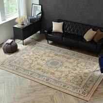 한일카페트 엔쏘르 정통 페르시안 거실 카페트 골드