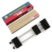 킹 양면 숫돌 K80S + 제우스 고무 숫돌 받침대 세트, 1세트