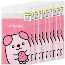 포포팬시 접착식 디자인 OPP 쿠키 봉투 딸기랄라 6p, 10세트