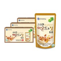아몬드 & 잣 두유, 190ml, 60개