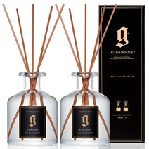 GIOVANNY 시그니처 아로마 디퓨저 더블에디션 250ml x 2p, 블랙체리