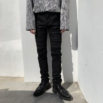 남성용 Damage coating slim pants
