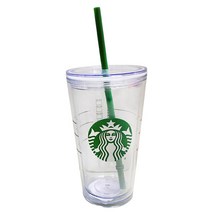 스타벅스 더블 월 코어 투명 콜드컵 일반포장, 473ml