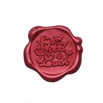 미화부장 완제품 실링 왁스 씰링 왁스 씰왁스 청첩장, 10개, 12 good luck 와인