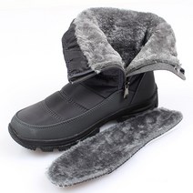 블랙무스탕 남성용 패딩 롱부츠 방한화 md_RYPD01