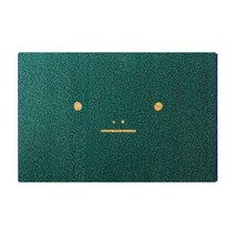 JCP 컬러풀 표정 발매트, 멀뚱, 1개