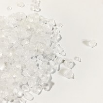 데코덴 파츠 아크릴규사 크럼치 슬라임 재료, 투명, 500g