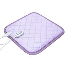 한일의료기 극세사 코드분리형 전기방석 1인용 HL-100(20), 바이올렛, 450 x 450 mm