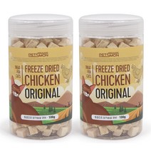펫츠몬 고양이 동결건조 닭가슴살 큐브 100g, 2개, 오리지날