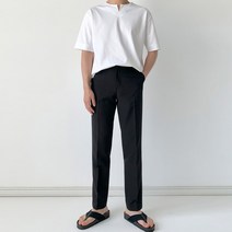 제이에이치스타일 남성용 링클프리 10부 스판 슬랙스 JKCROK422