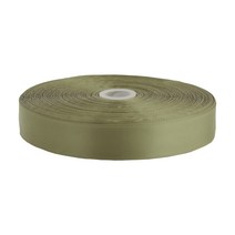 아이엔피 공단리본 25mm, 카키, 90m