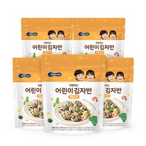 베베쿡 처음먹는 어린이 김자반 25g, 5개, 해물야채