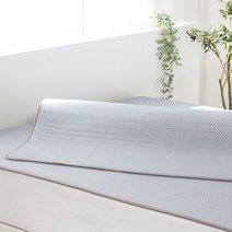 라뽐므 쏘쿨 3D 에어매쉬 여름 쿨매트 2p, 아이스그레이