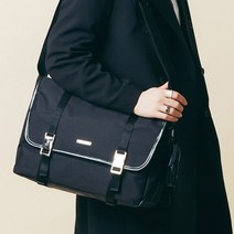 핍스 블랙라벨 vision messenger bag