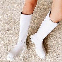 브리아나 베이직 통굽 롱 부츠