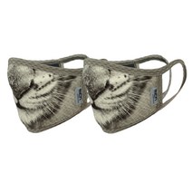 엠씨엔 세탁가능 나노 멀티 스포츠 마스크 2p, 타이거 카키