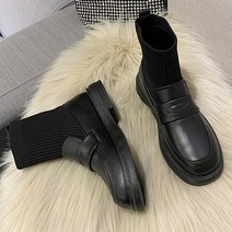더플로우컴퍼니 베이직 로퍼 삭스 부츠