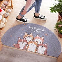 마음대로 피쉬 웰컴홈 코일 바닥 매트, 05