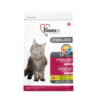 퍼스트초이스 어덜트용 스태럴라이즈 그레인프리 고양이 건식사료, 영양공급, 다이어트/중성화, 저알러지, 체중유지, 소화/장기능개선, 2.4kg, 1개