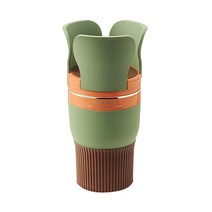 차아네 차량용 6단 와이드 멀티 컵홀더, 1개, GREEN
