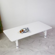 LPM 샤르망 라운드 접이식 테이블 1200 x 600 mm, 퍼펙트화이트