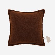 JCP 양 패치 미니멀 쿠션커버