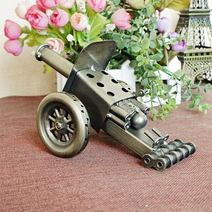 탑시가 TCR 인테리어소품 밀리터리 감성 박격포 모형 오브제 P004, 청동