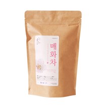 우리꽃연구소 매화차 삼각티백, 0.5g, 40개