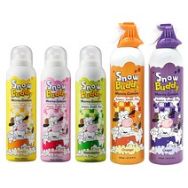 스노우버디 휘핑 클렌저 파우더향 200ml + 수박향 200ml + 딸기향 200ml + 오렌지향 300ml + 포도향 300ml 세트, 1세트