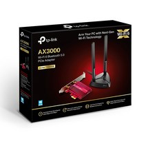 티피링크 Wi Fi 6 블루투스 5.0 PCIe 랜카드 데스크탑용, Archer TX3000E