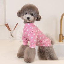 핑카 반려동물 스윔 래쉬가드 겸용 티셔츠 TS7705, 핑크