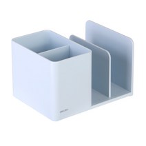 델리 멀티 책꽂이겸 연필꽂이 D0817, 파스텔블루(D0817-BL), 1개