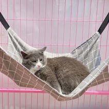 탑시가 린넨 고양이 해먹, 그레이