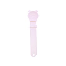 강아지 고양이 노즈워크 습식 스틱간식 짜요 스푼, 핑크, 1개