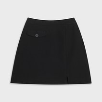 미쏘 여성용 A라인 트임 미니스커트